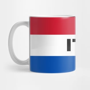 Itá City in Paraguay Flag Colors Mug